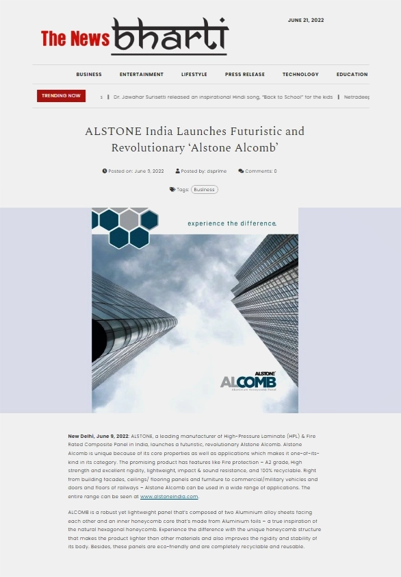 Alstone Alcomb Launch